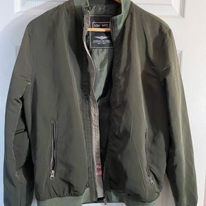 Olive Green Bomber Sz Small